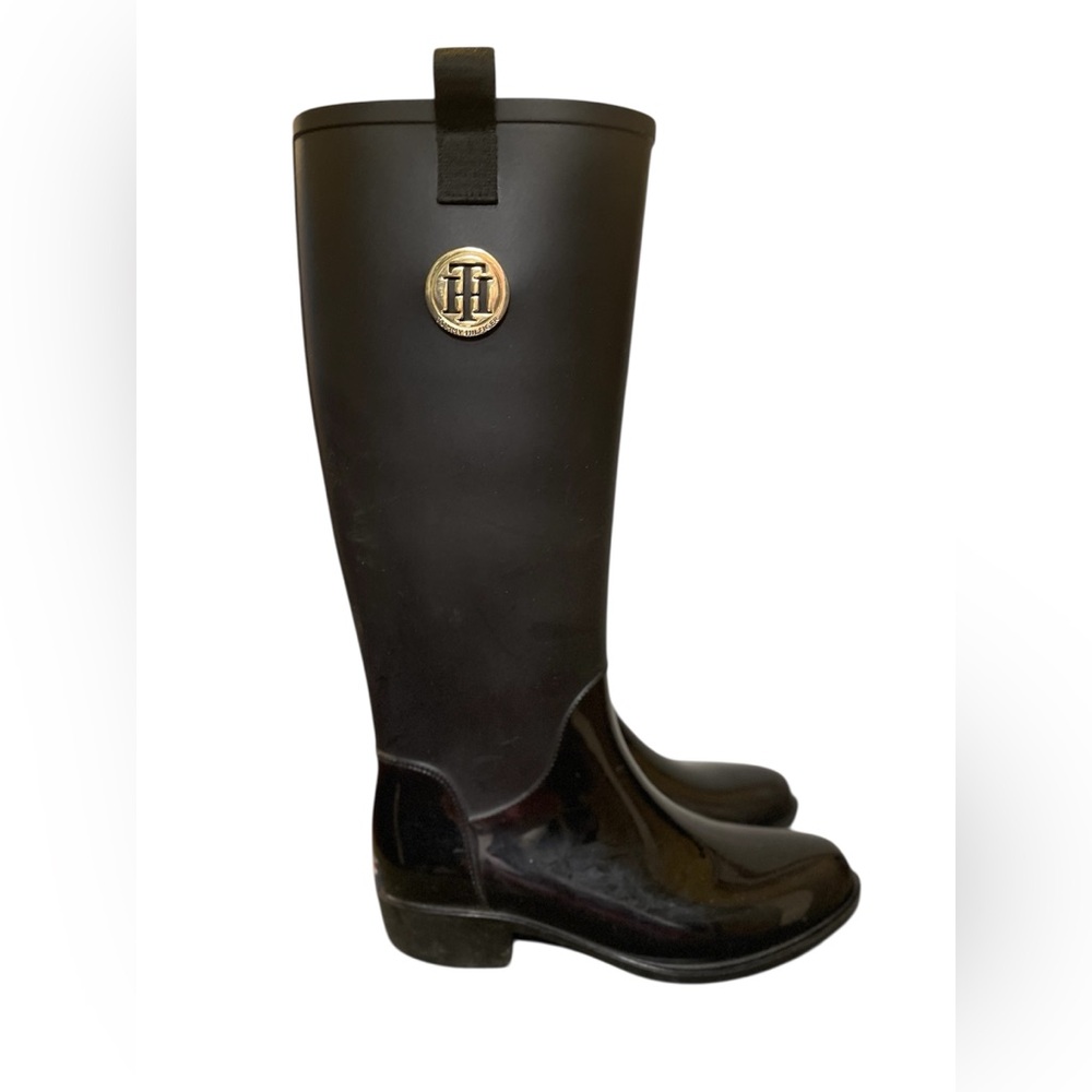 Tommy Hilfiger Women’s Black Karissa Rain Boots